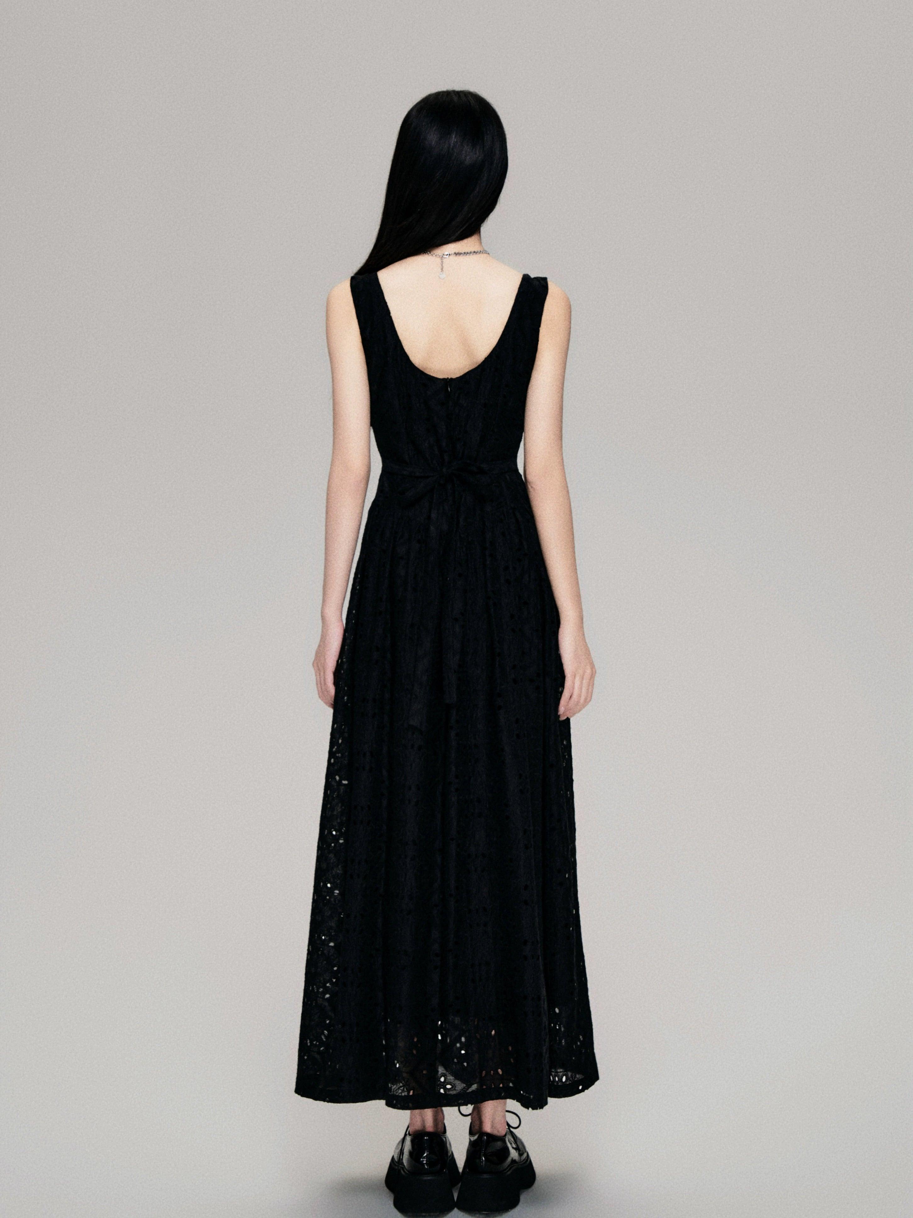 Luluswings Lace Enchantment Maxi Kleid - Frauen romantische Spitzenkleid in voller Länge in voller Länge