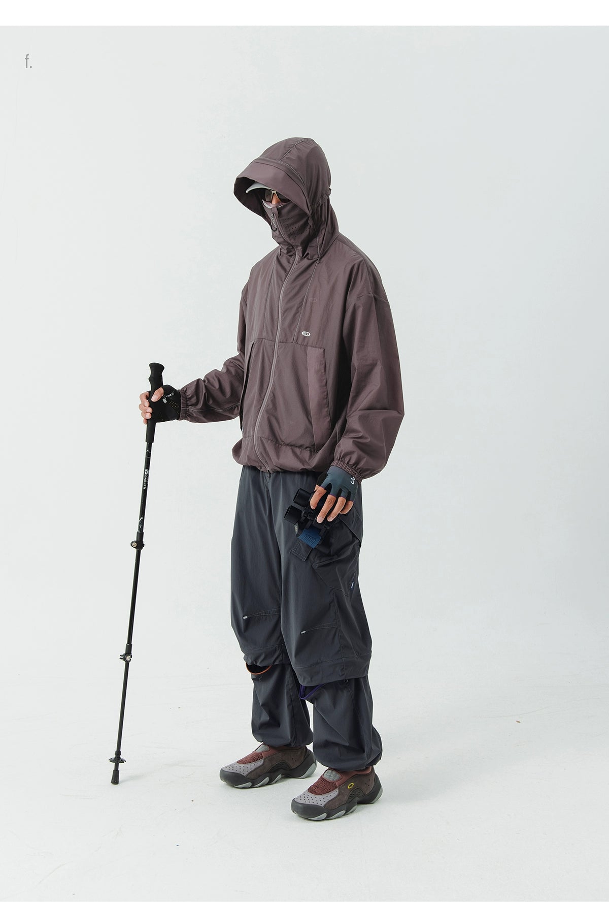 UV-Protective Hooded Windbreaker