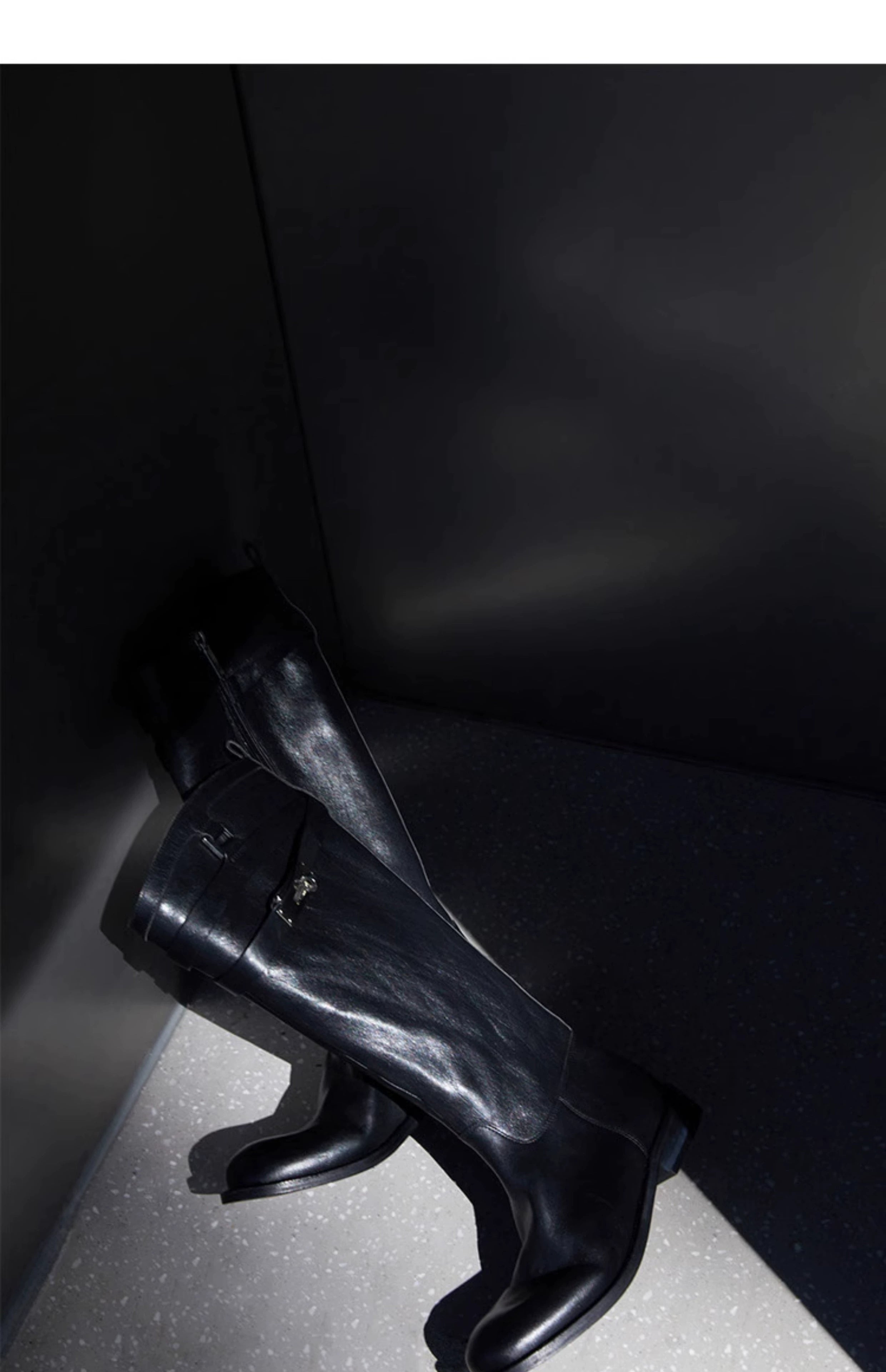 Leather Equestrian Riding Boots