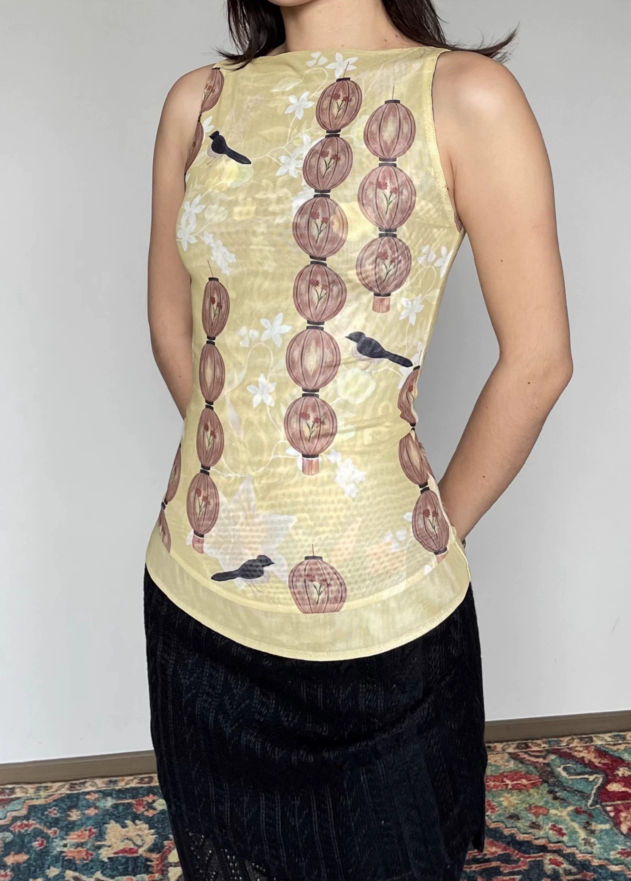 Beaded Dragon Vest