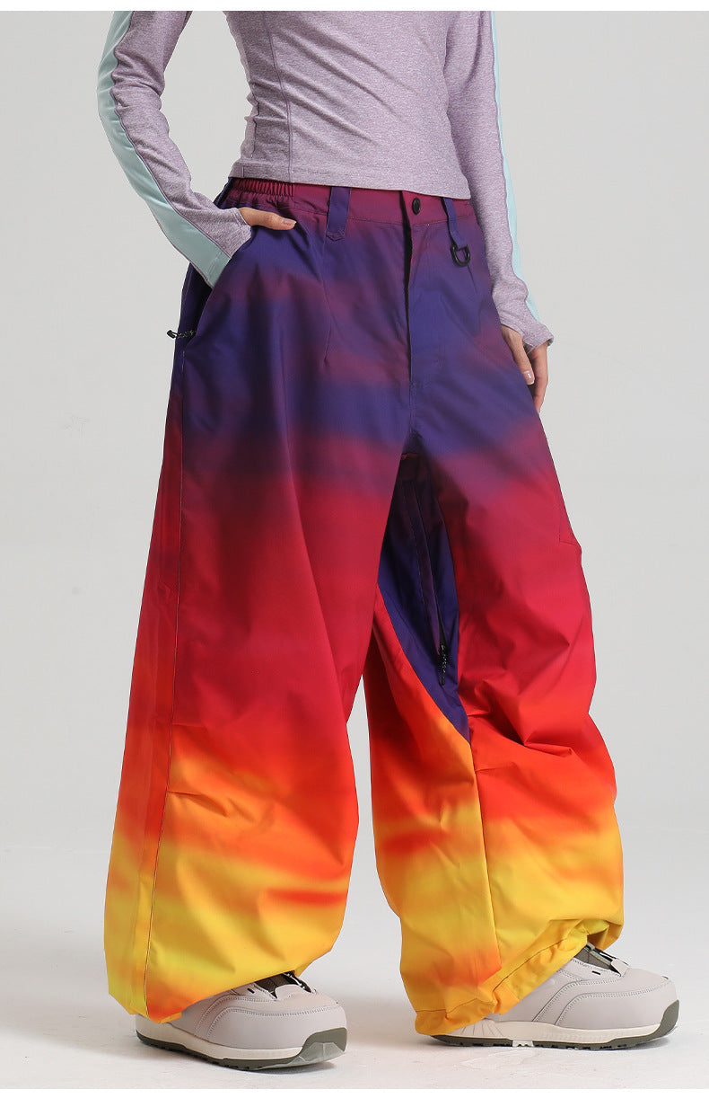 DriftDrop Wide-Leg Snow Pants