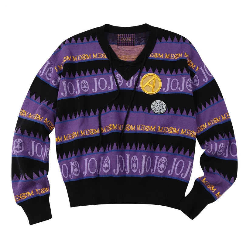 Violet Cipher Knit Sweater