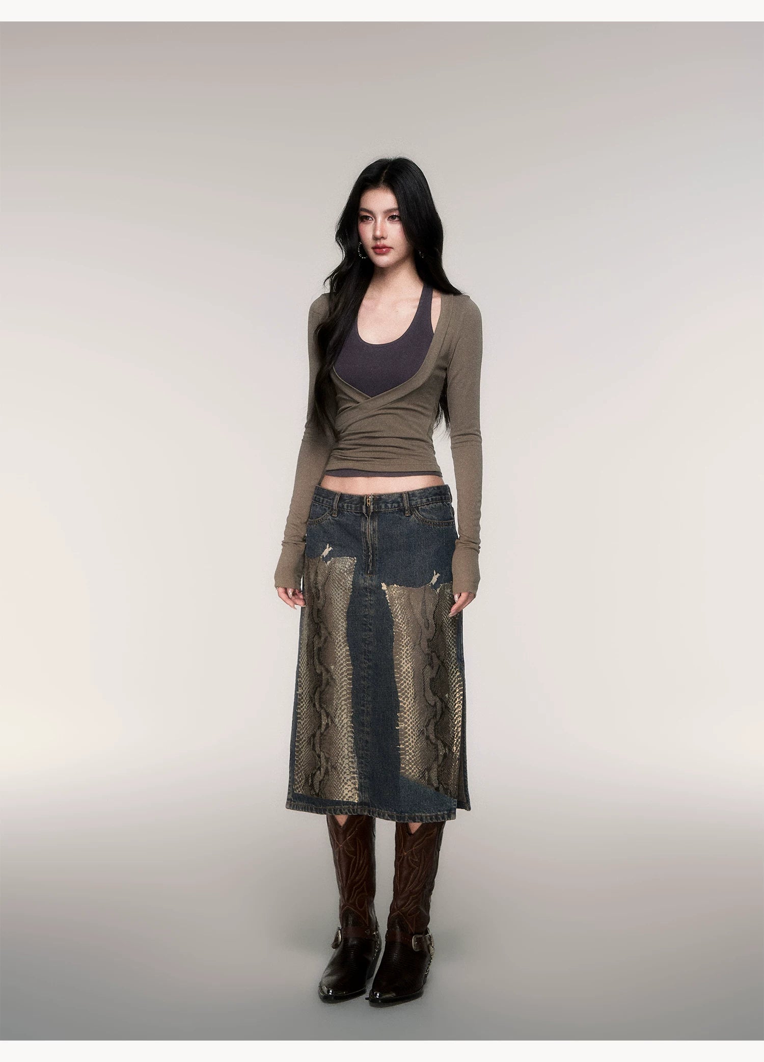Mirage Wrap Layer Top