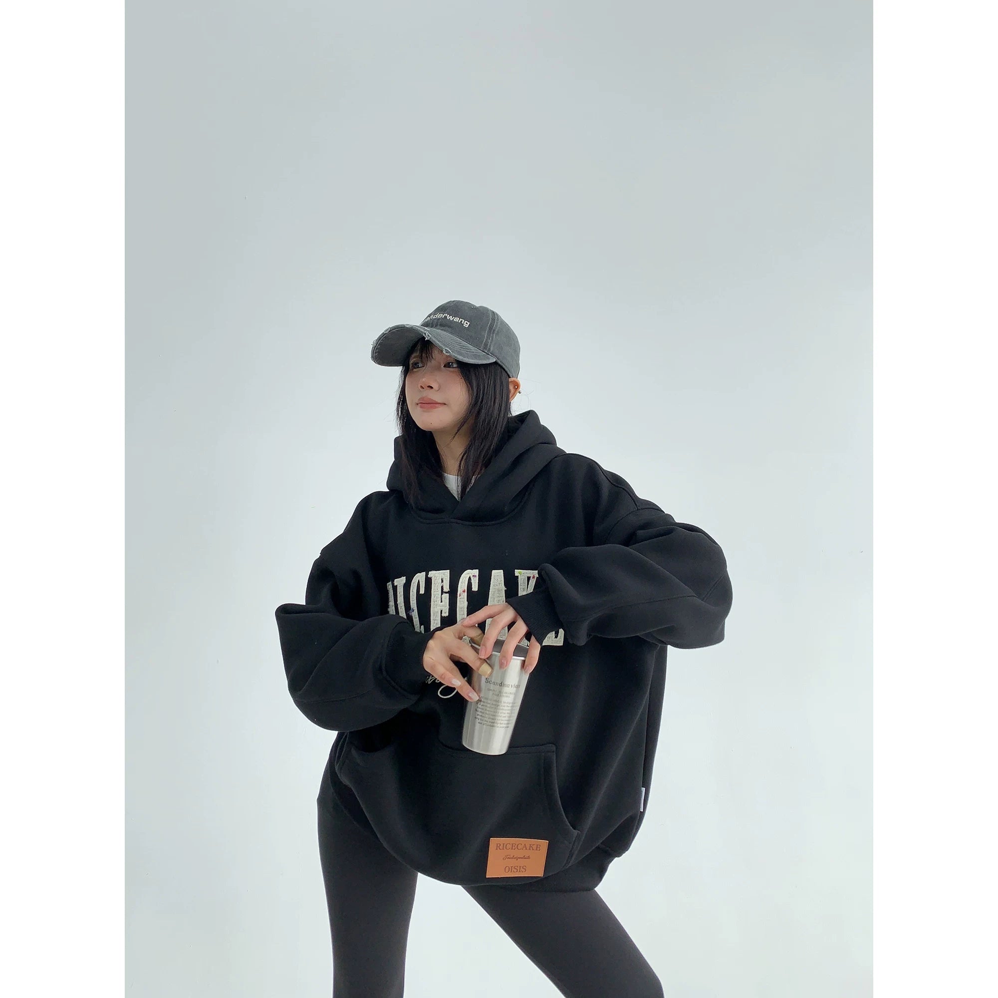 Oversize Bubble Logo Hoodie