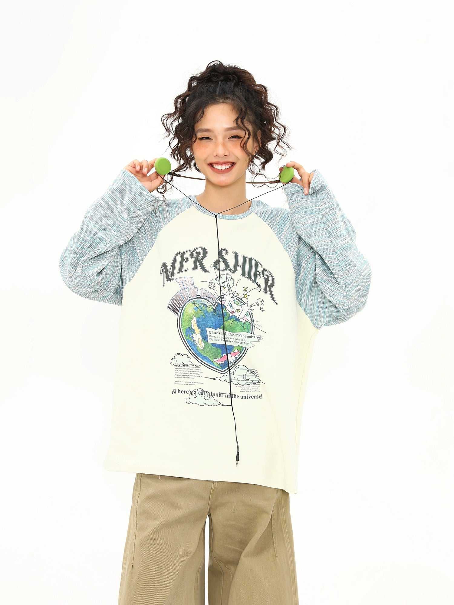 Skyline Daydream Raglan Graphic Tee