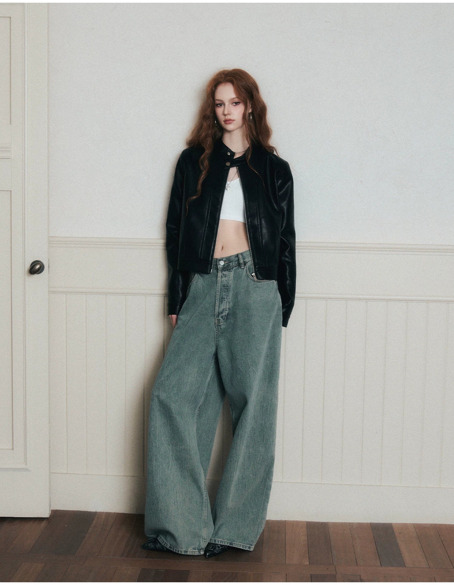 Vintage Drift Wide-Leg Jeans