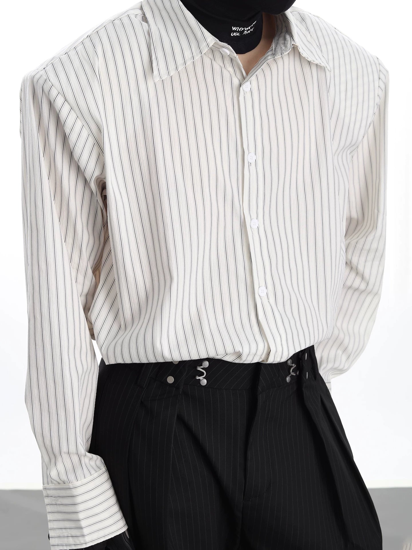 Frostline Vertical Stripe Oxford Shirt