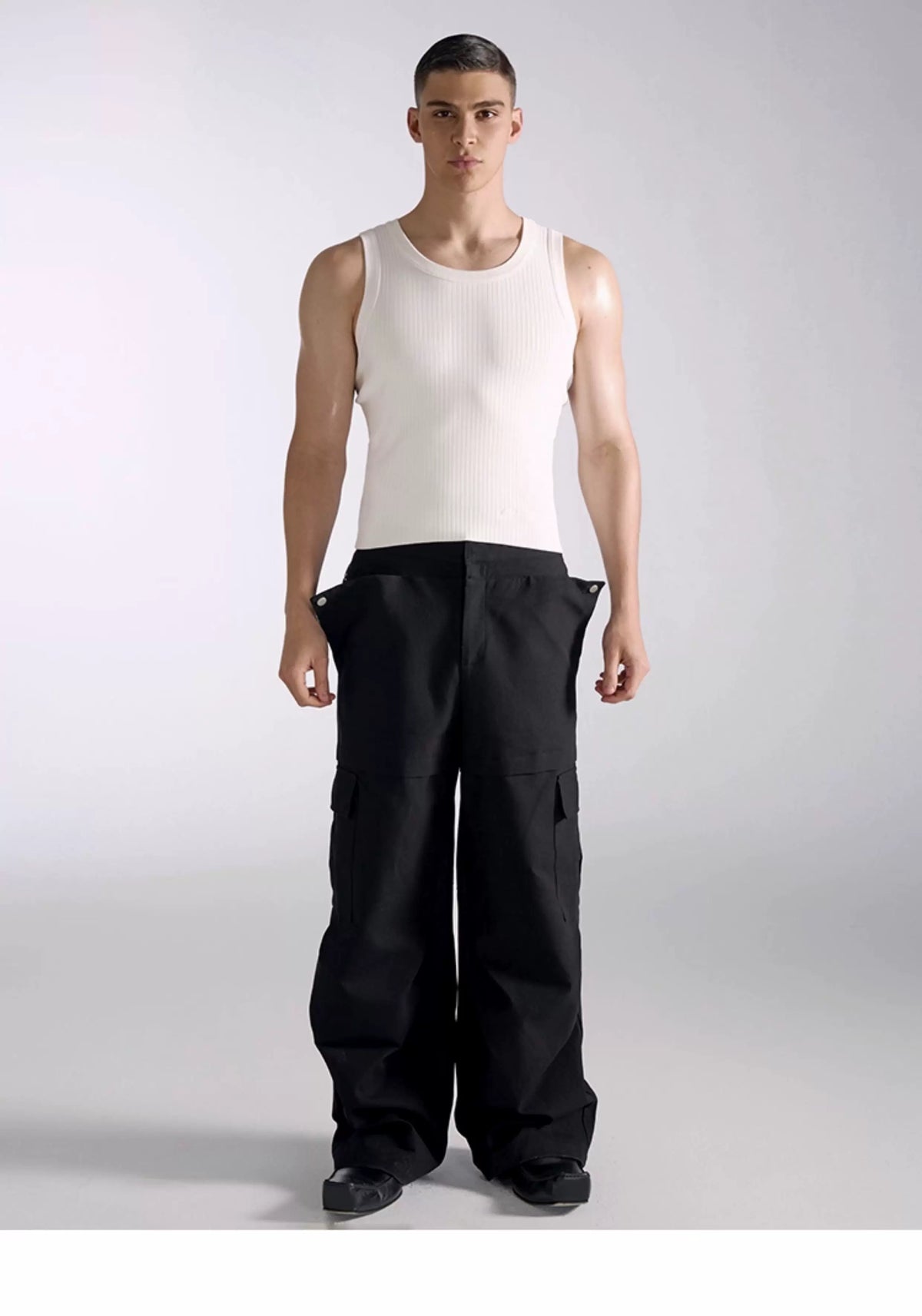 Silverline Ribbed Knit Tank Top