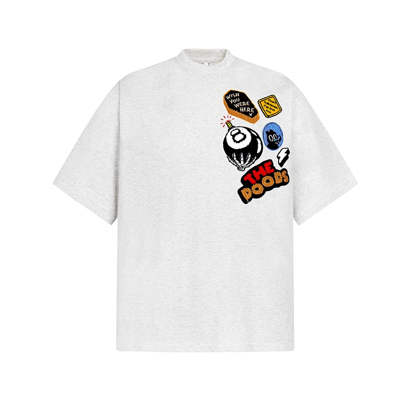 Graphic Patch "THE DOODS" T-Shirt