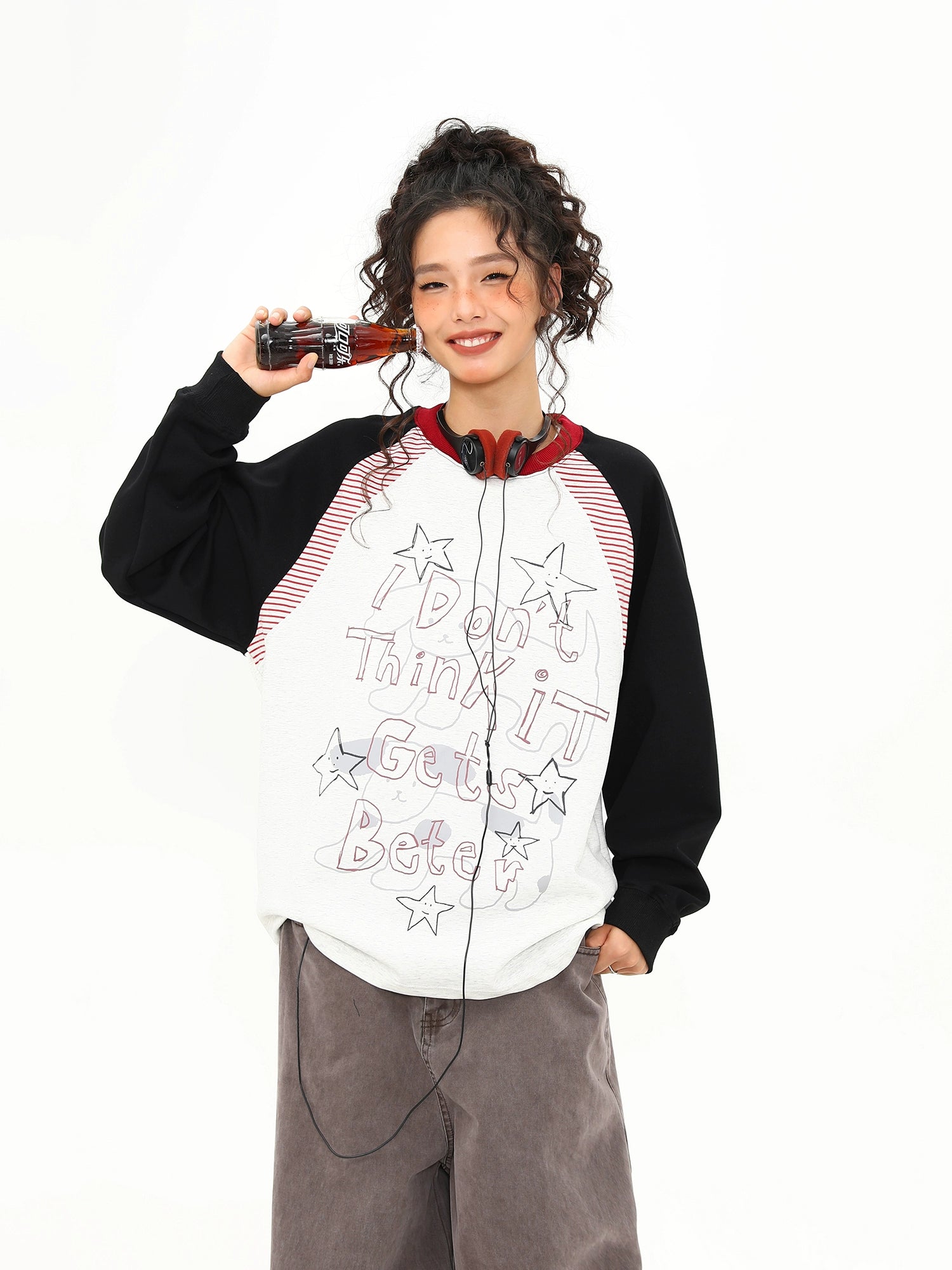 Starlit Mixtape Raglan Sweatshirt