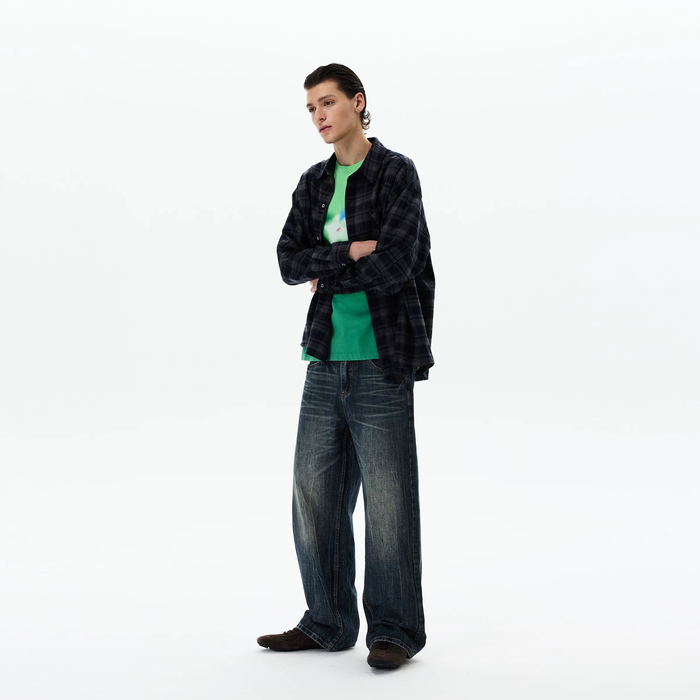 Shadowline Plaid Overshirt