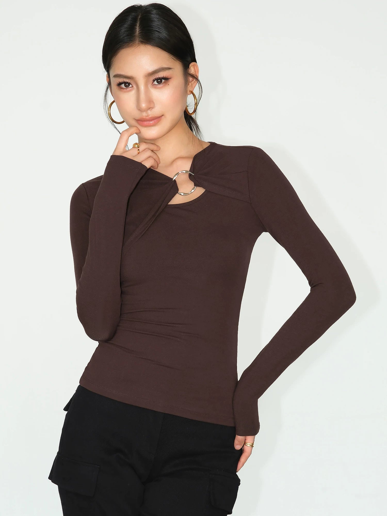 Luna Orbit Ring Top