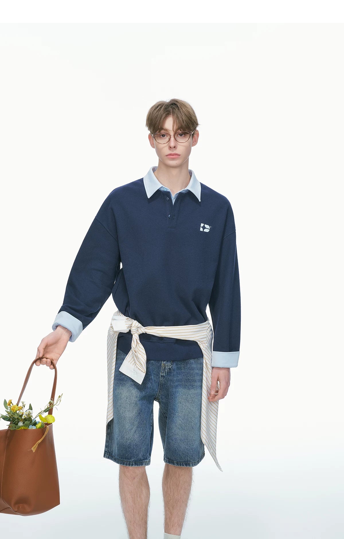 Varsity Collar Rugby Sweatshirt