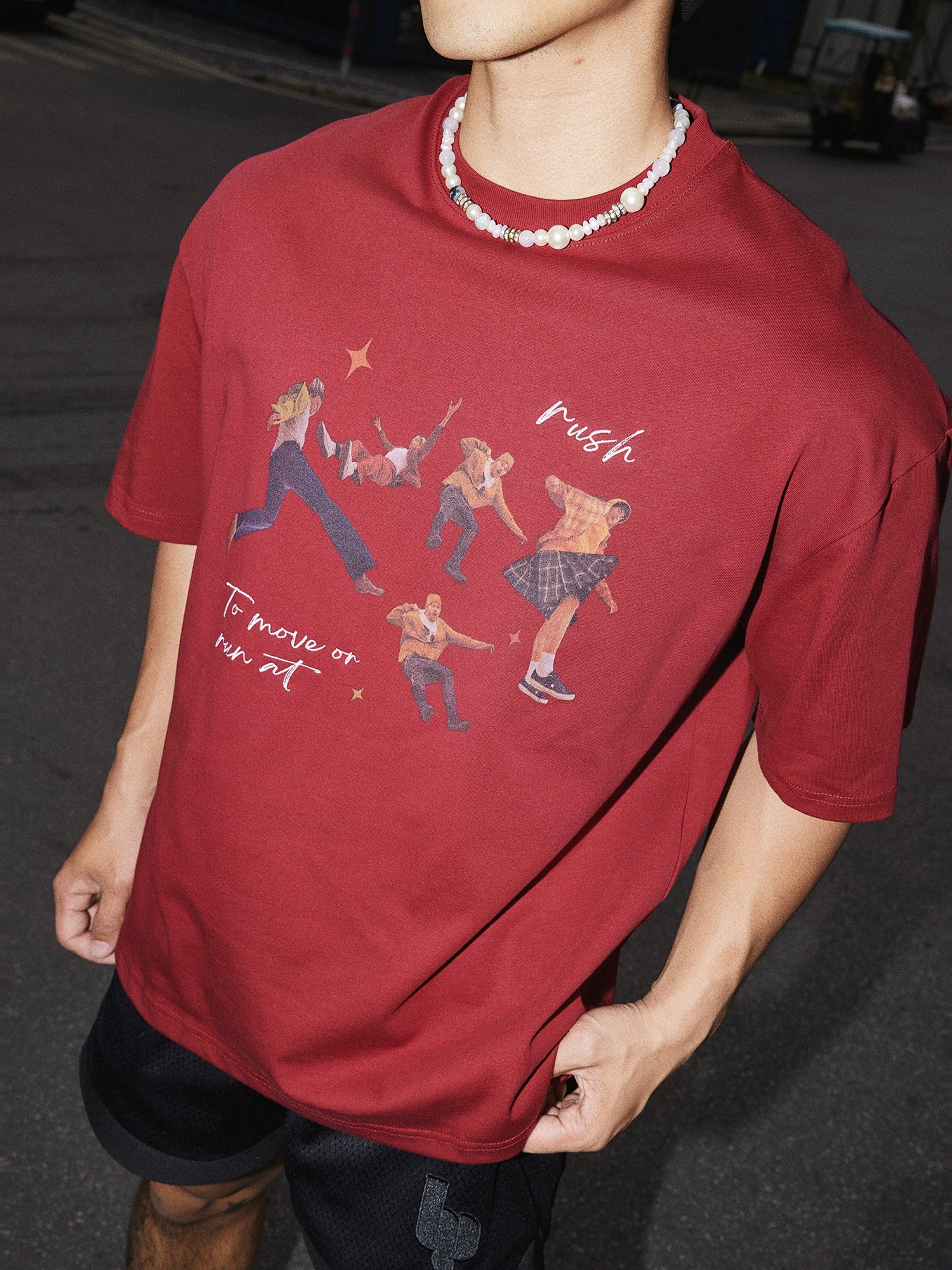 Push Graphic Dance Tee