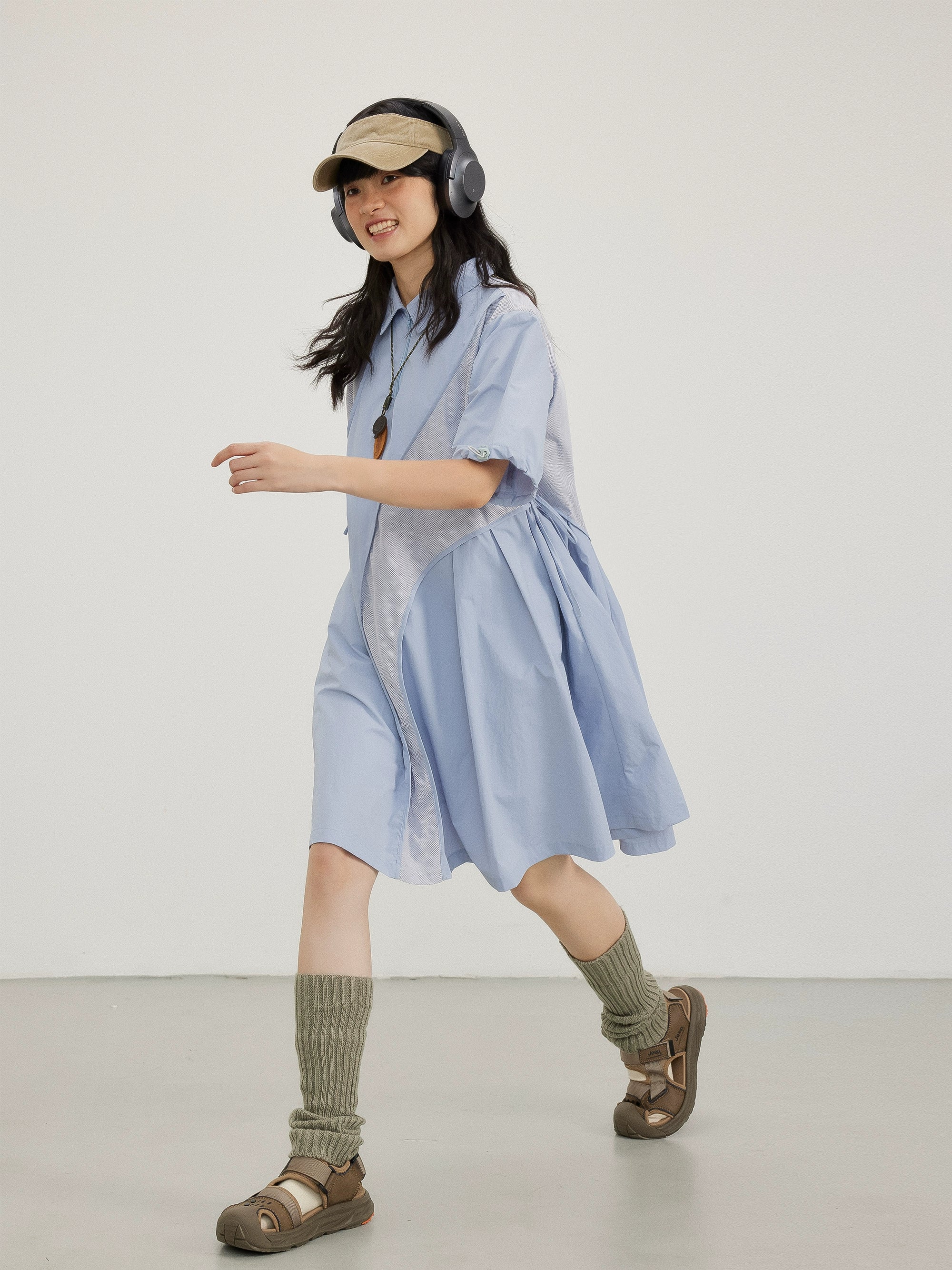 Robe de chemise surdimensionnée Octopusme