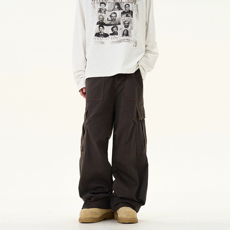 Wide-Leg Cargo Shorts and Pants