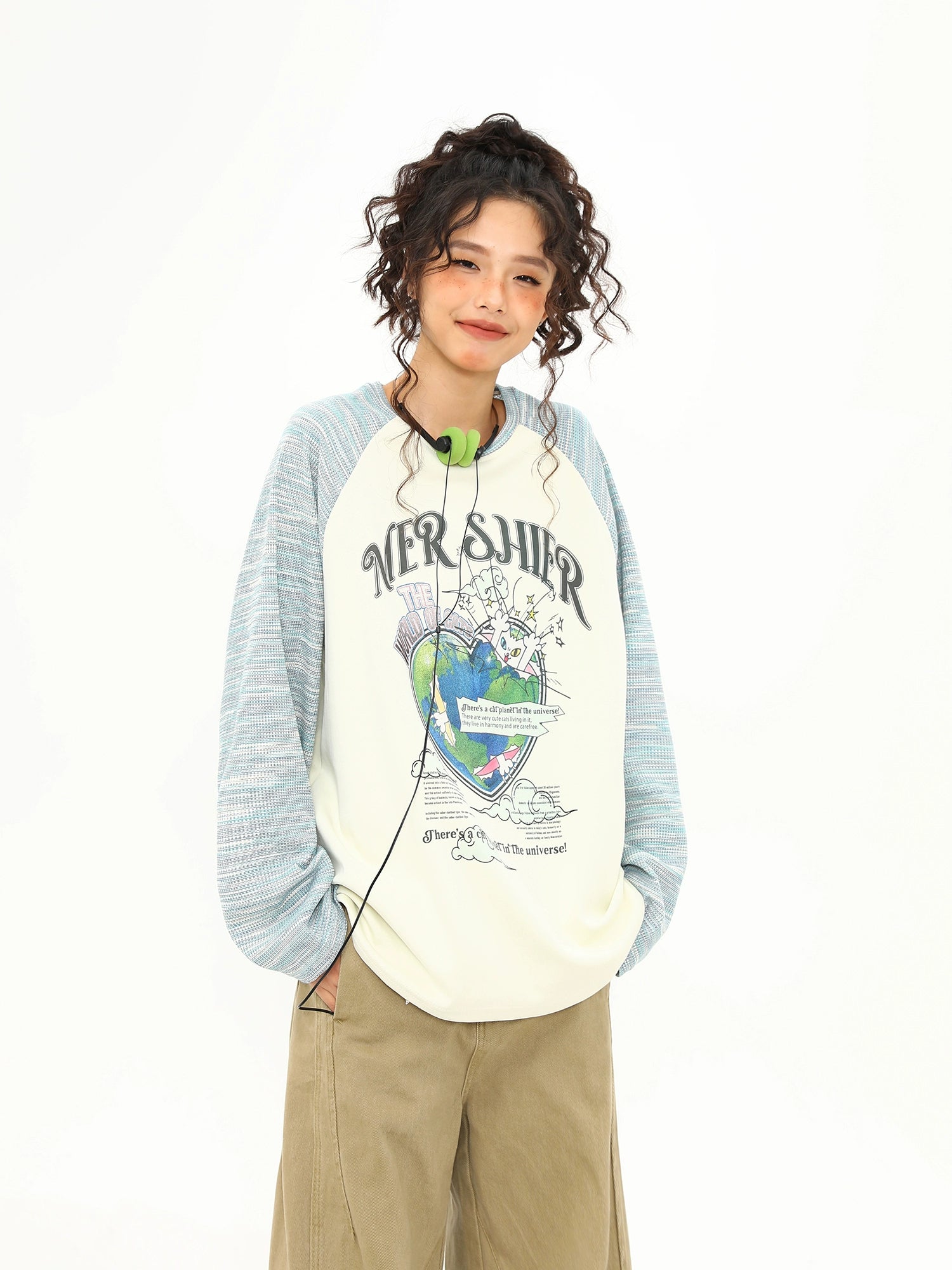 Skyline Daydream Raglan Graphic Tee
