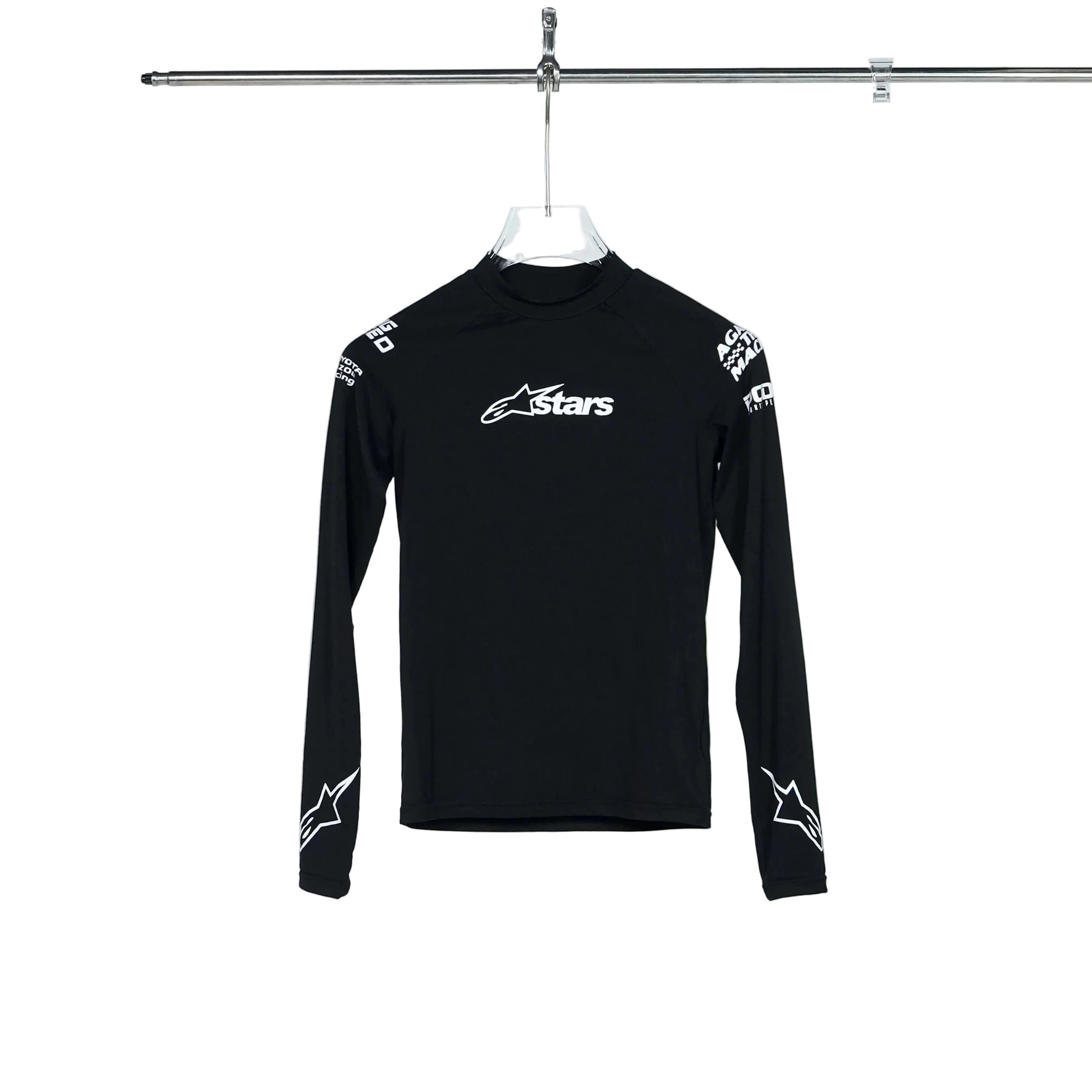 Astroline Black Apex Racing Baselayer Tee