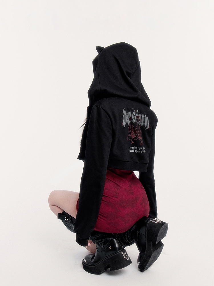Veste à sweat à sweat à l'oreille