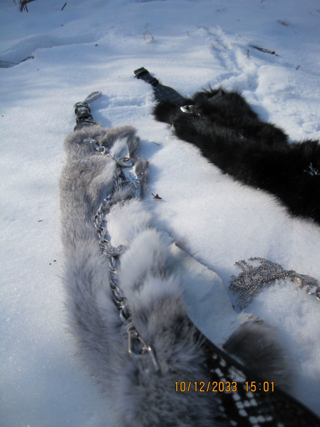 Subculture Rabbit Fur Belt