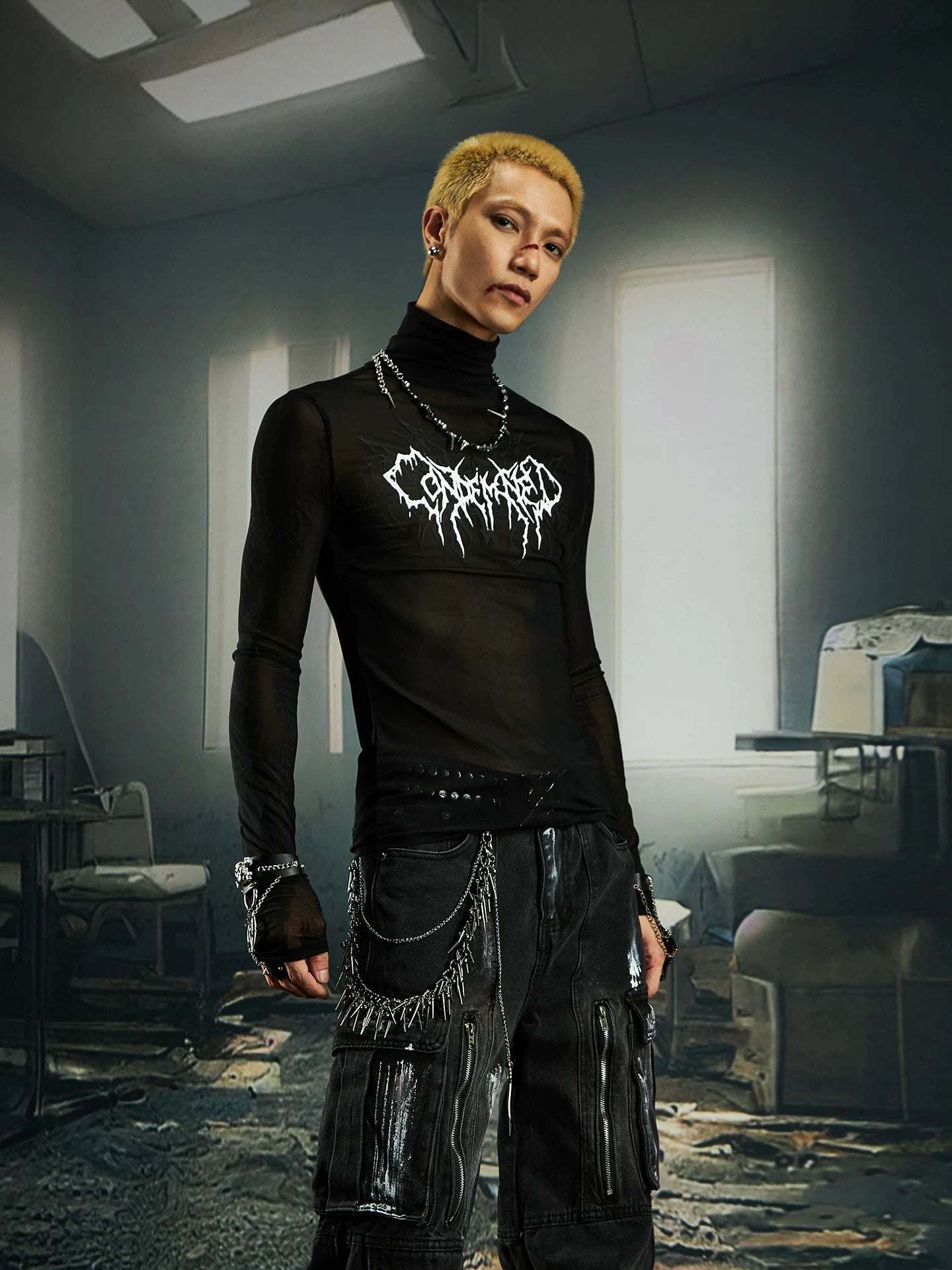 Riot Warpaint Mesh Tops