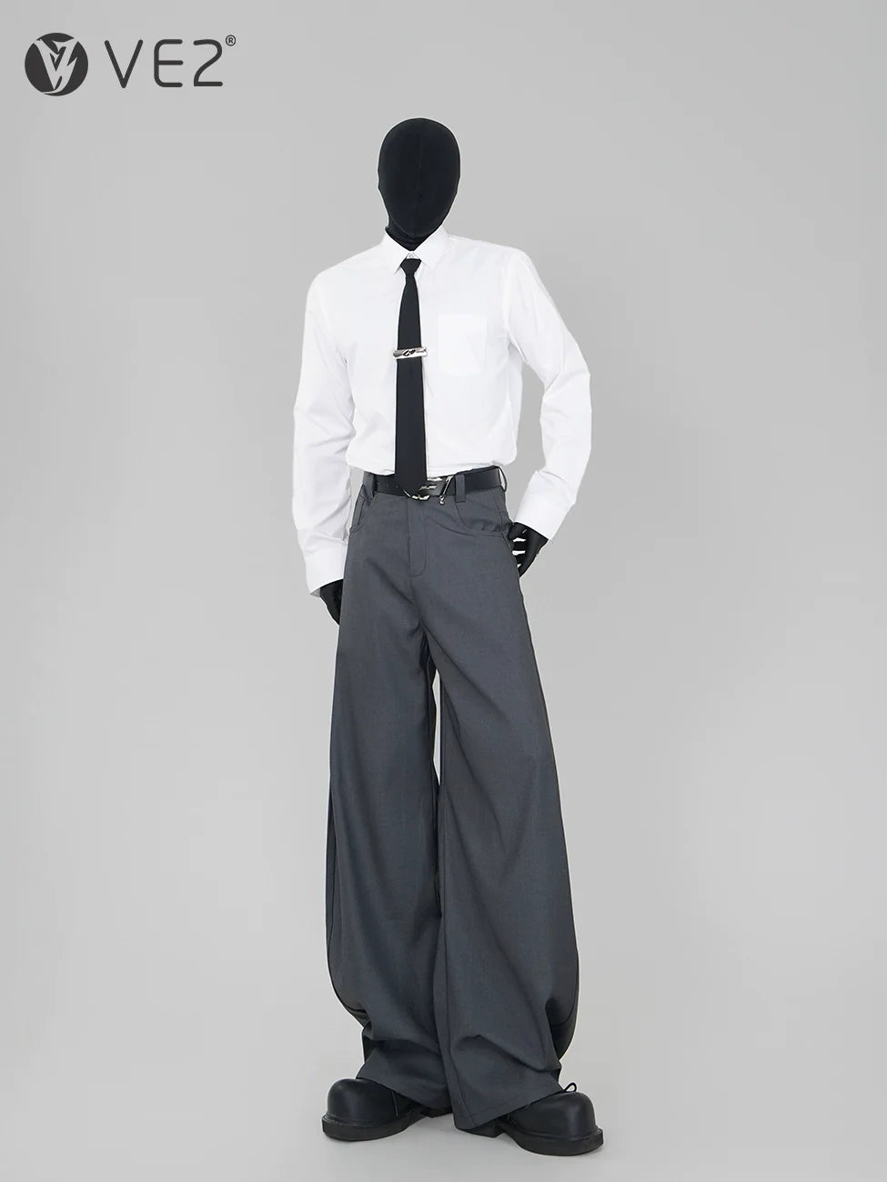 Obsidian Luxe Satin Shirt