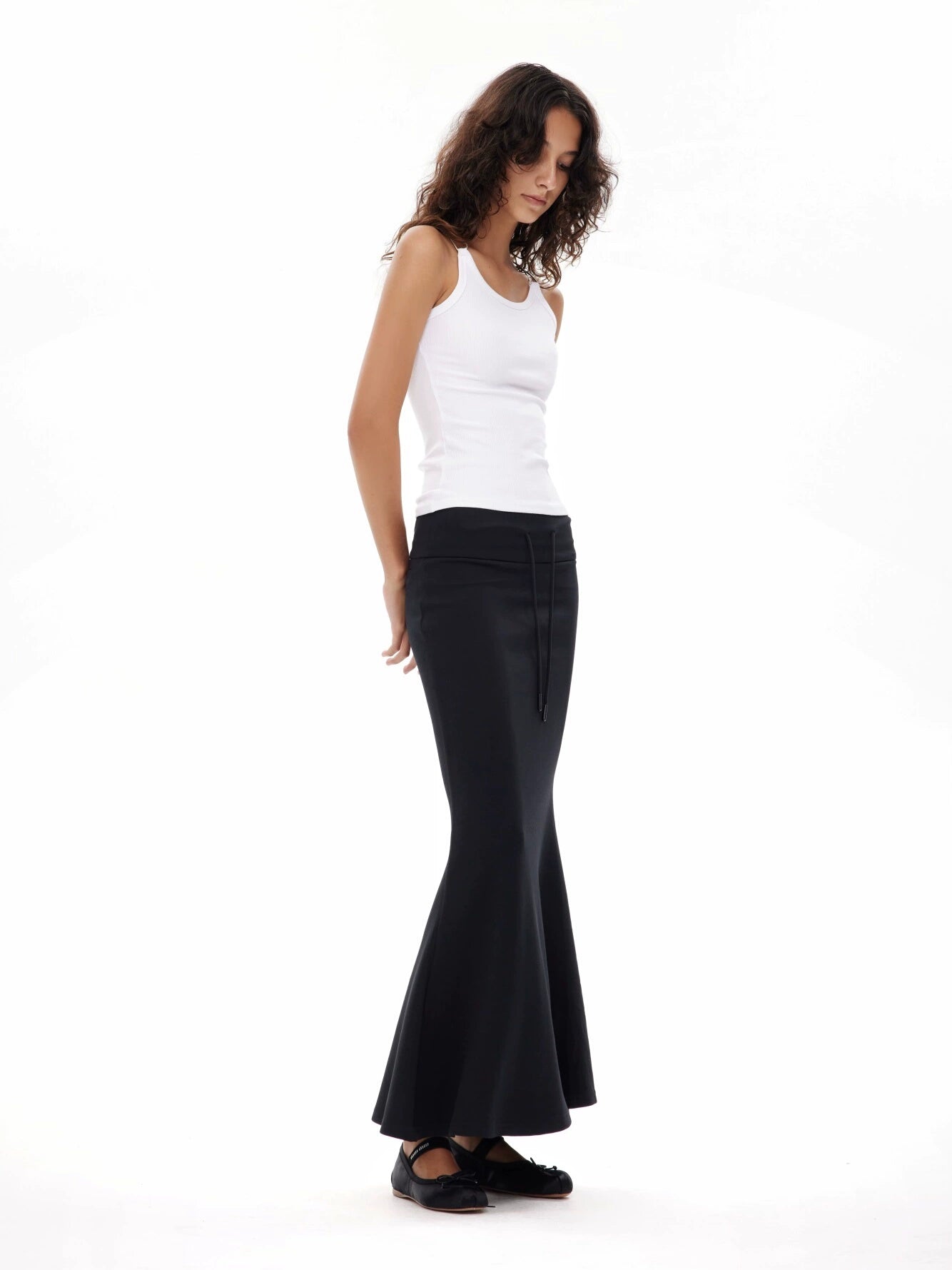 Falda larga de sirena sirena