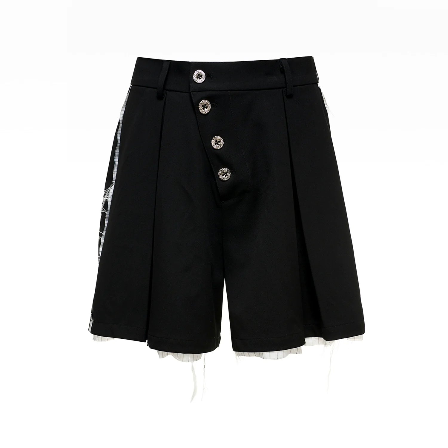 Cropped Black Sleeveless Blazer and Pants Setup