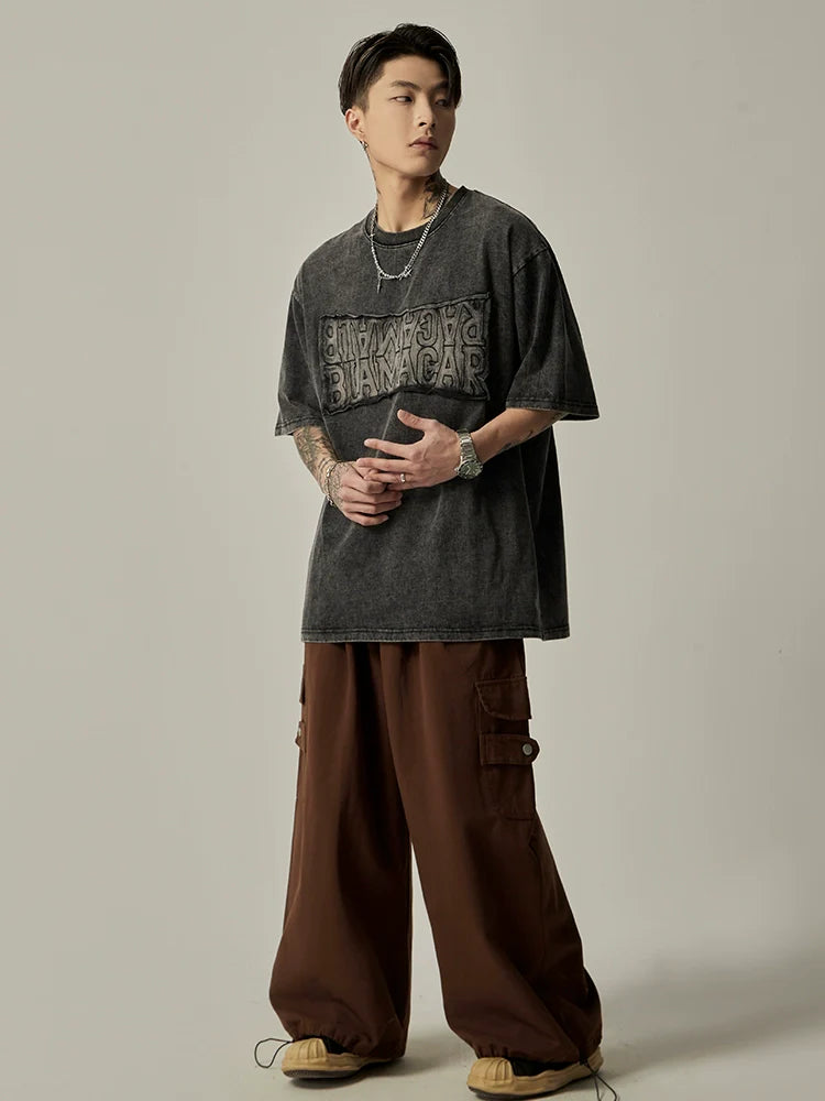 Vintage Washed Oversized Graphic Tee