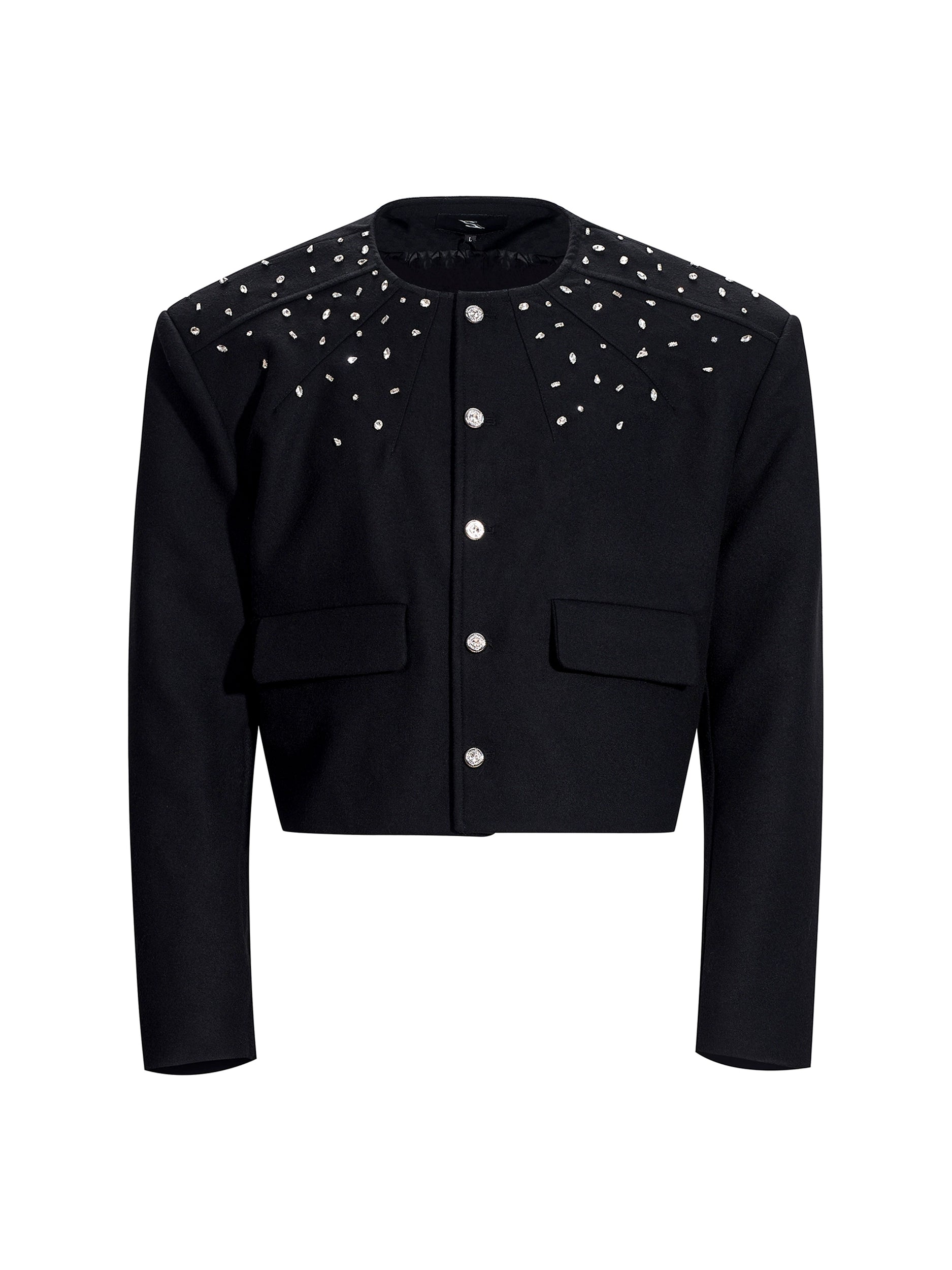 Starfall Eclipse Studded Cropped Jacket