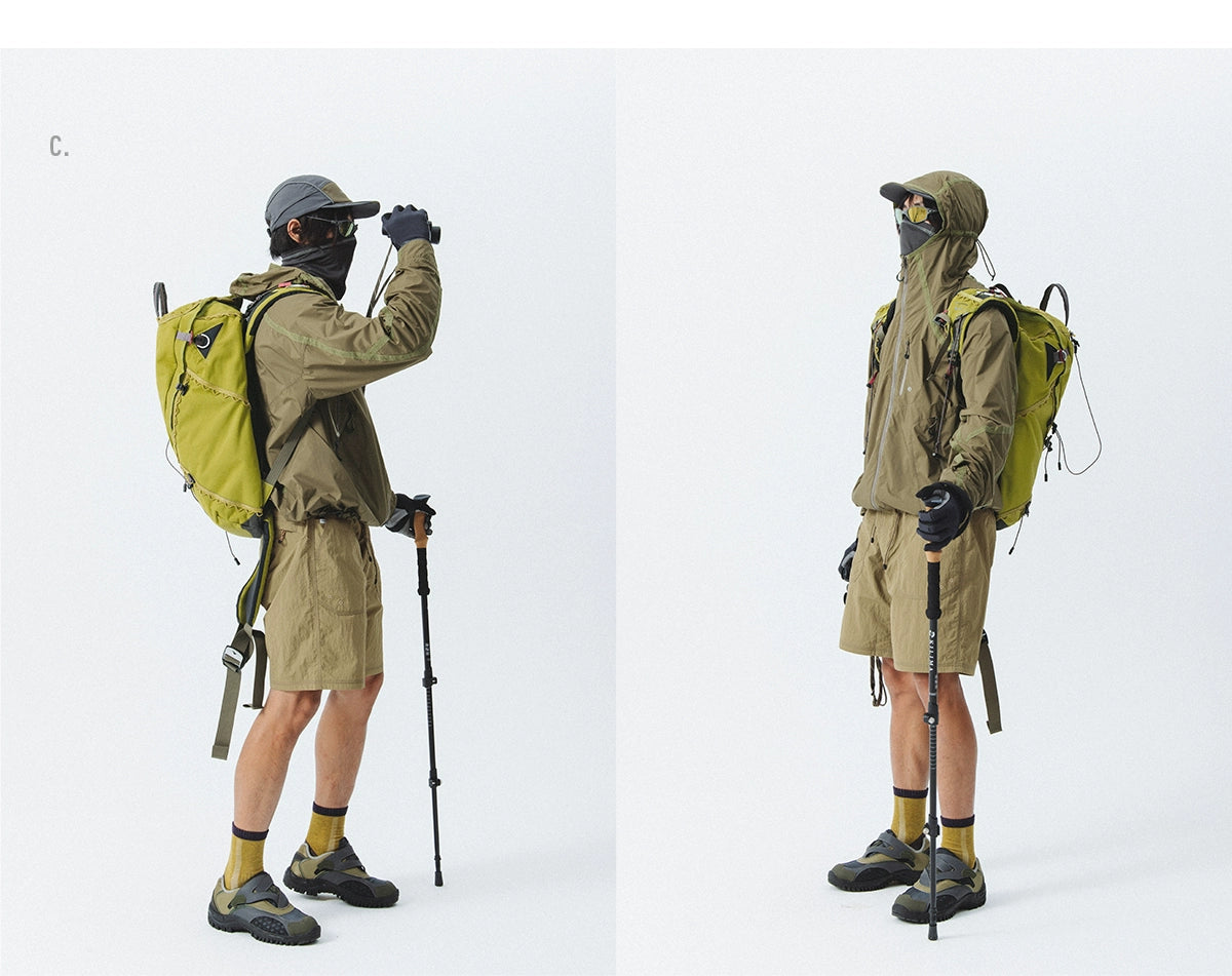 Waterproof Tech Hoodie Jacket