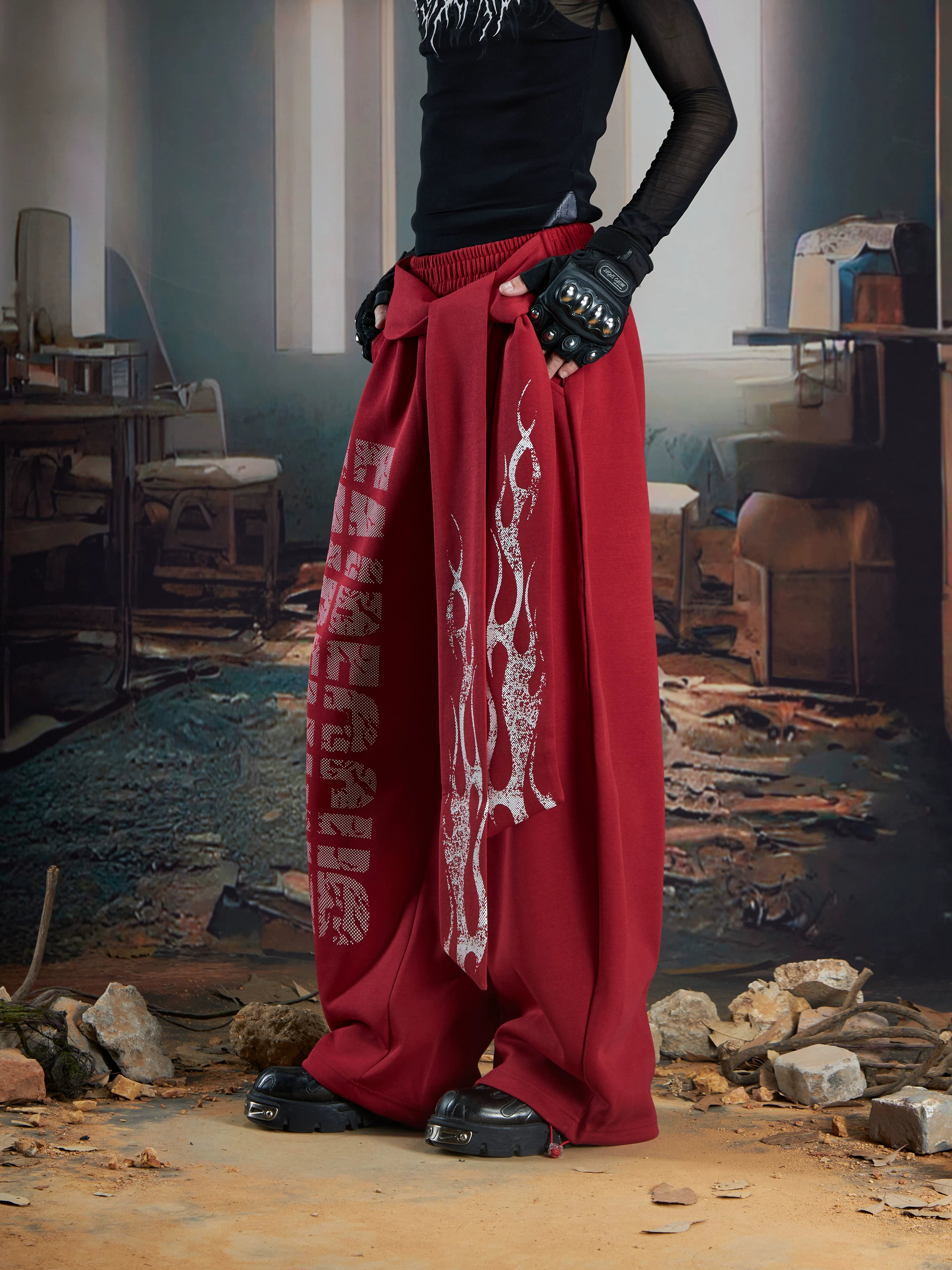 Inferno Glyph Streetwide Trousers