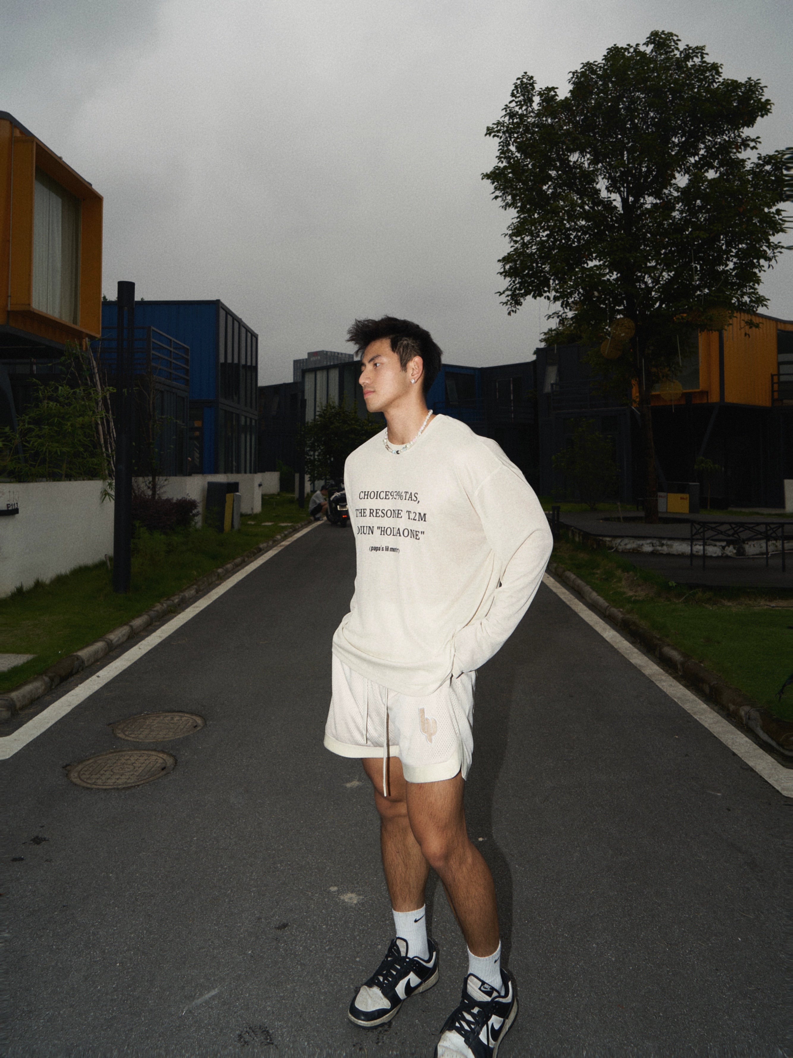 Graphic Slogan Long Sleeve