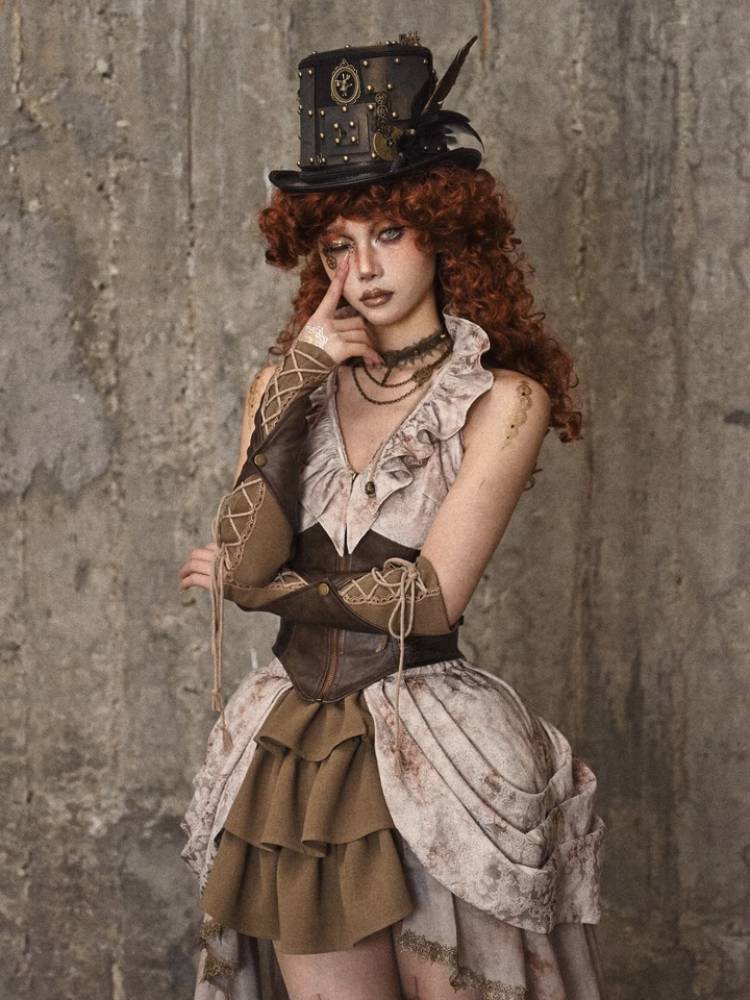 Manga de encaje vintage