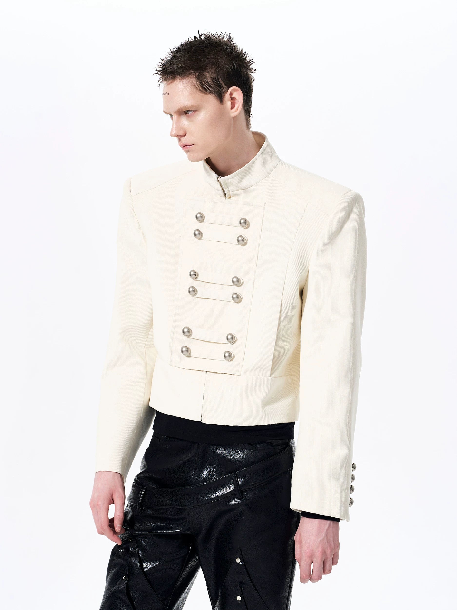 Regiment Cropped Military Jacket