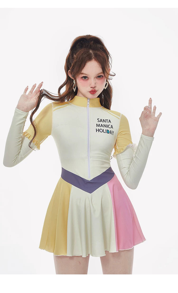 Parfait Carnival Zip Skater Swimsuit