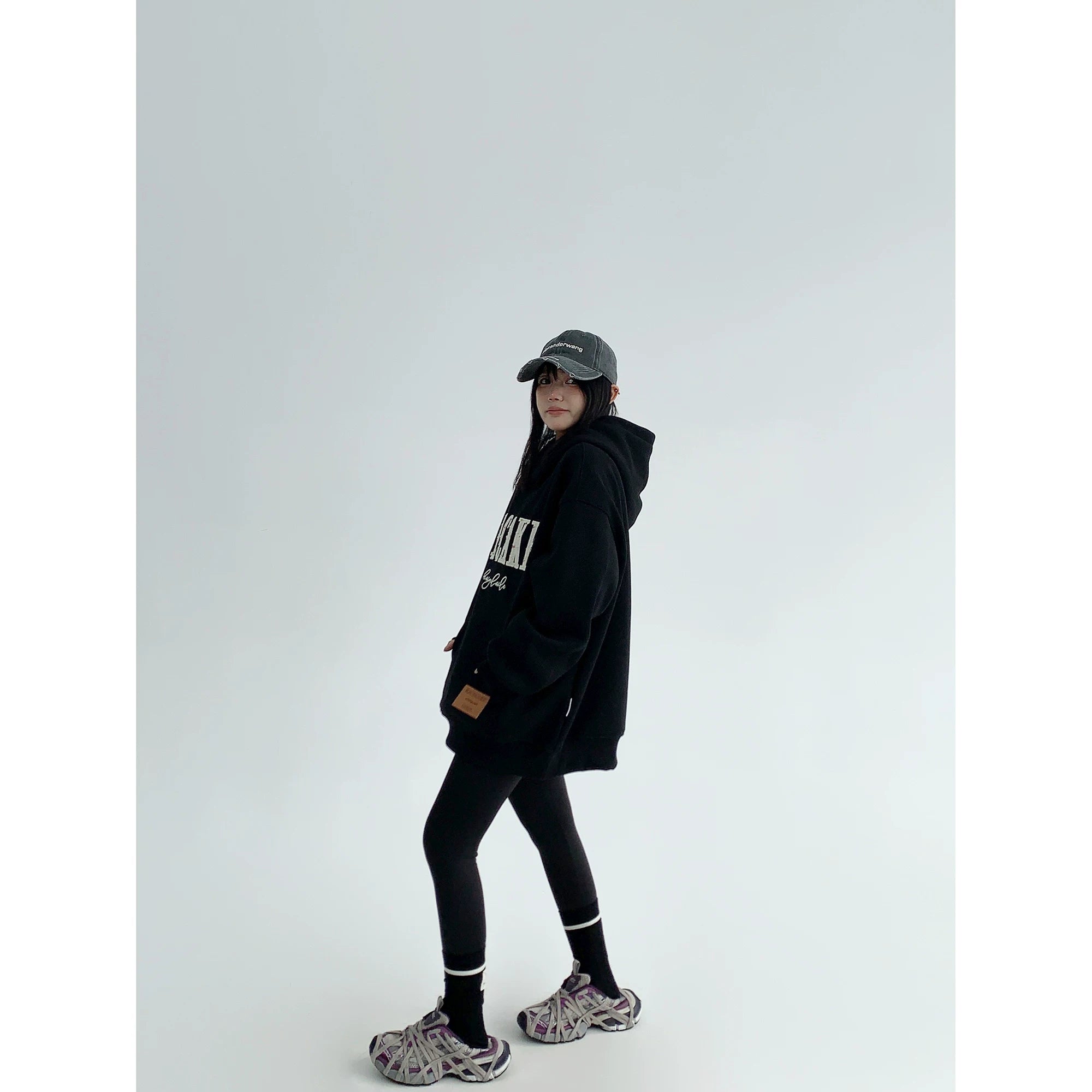 Oversize Bubble Logo Hoodie