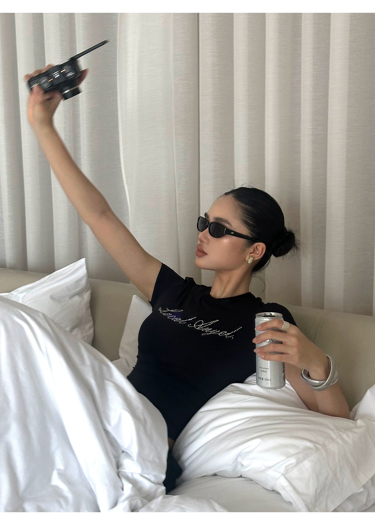 Black Fitted T-Shirt