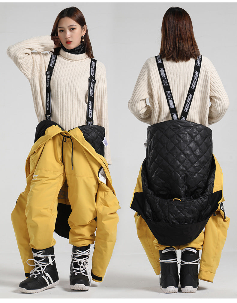 Workwear-Style Snowboard Boiler Suit