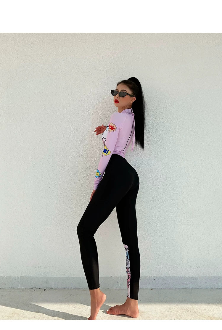 Bubble Pop Comic Surf Suit