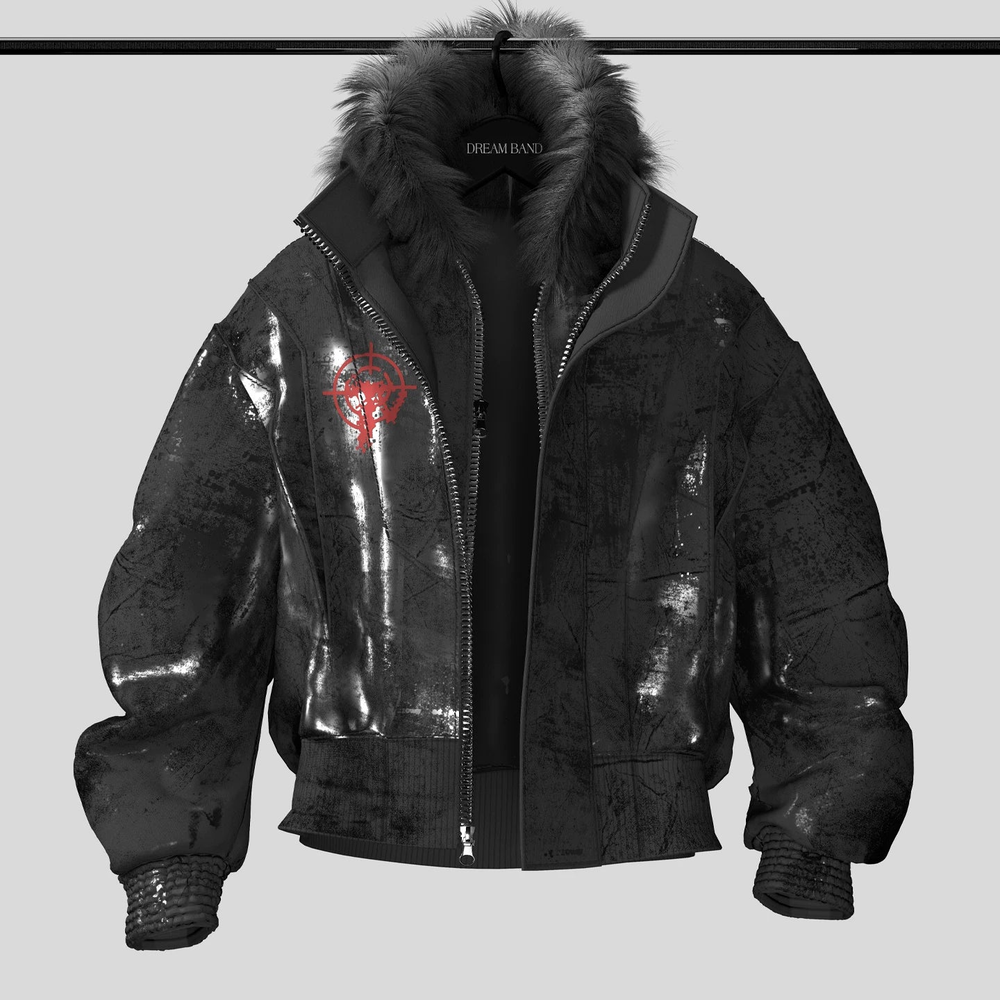 Frostbite Target Halo Puffer Jacket