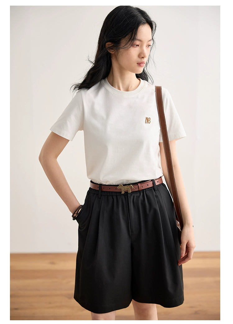 Octopusme T-shirt de logo minimaliste