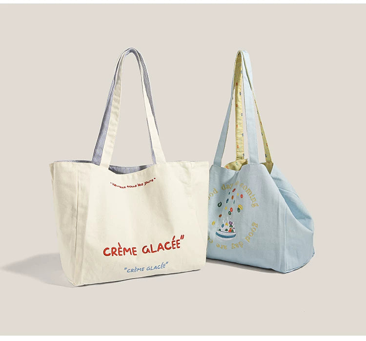 Cereal Sunshine Good Days Canvas Tote