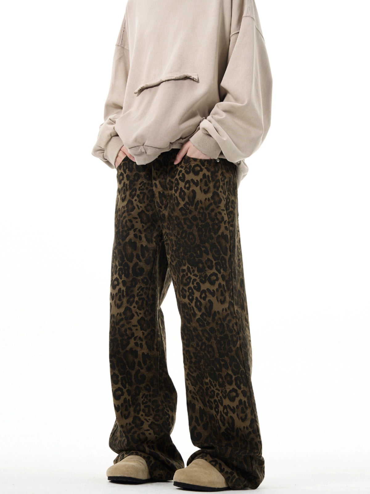 Madwitch Savage Chic Leopard Wide-Bein-Hosen