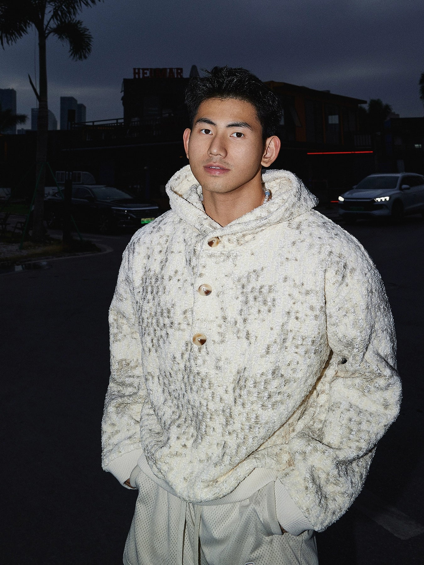 Faux Fur Hooded Jacket