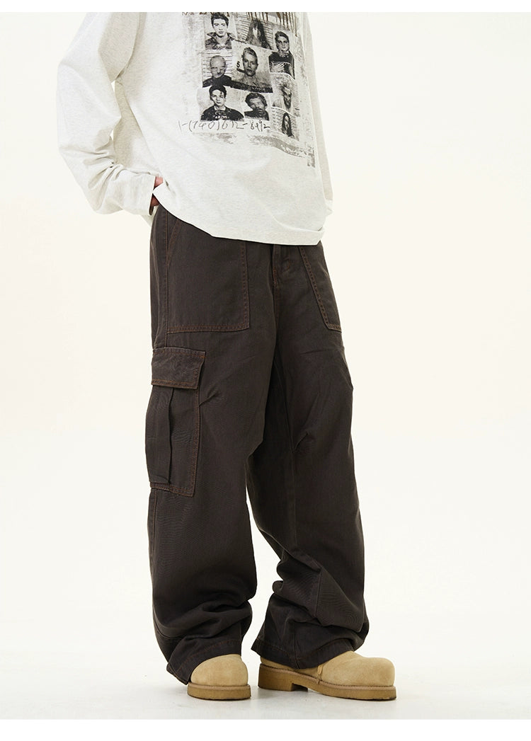Wide-Leg Cargo Shorts and Pants