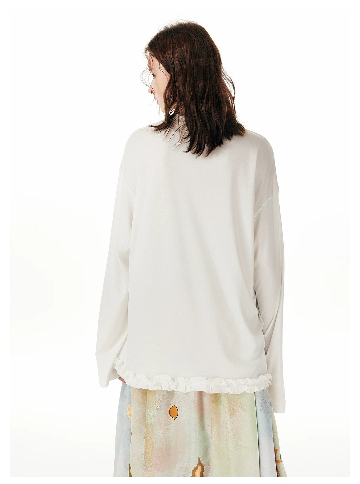 Springtime Pals Painterly Kitty Tunic