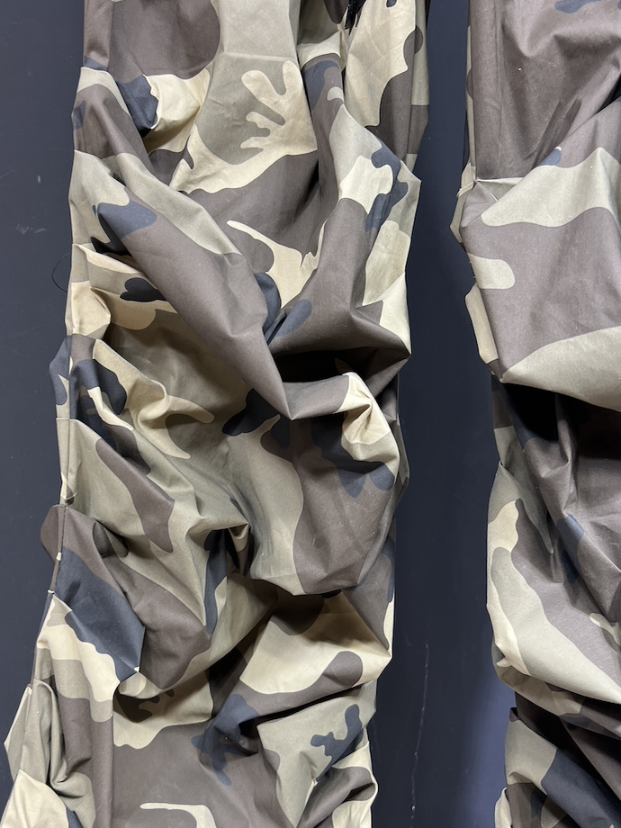 Reptile Recon Camo Ruched Flare Pants