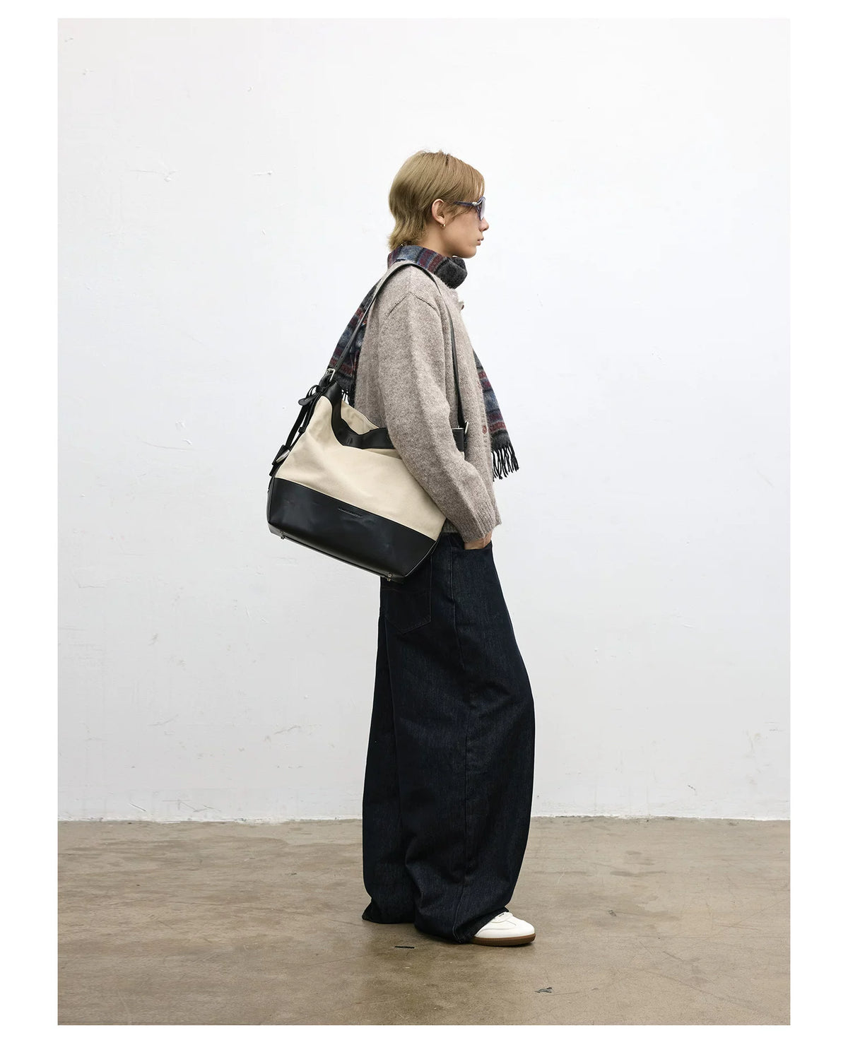 Driftline Two-Tone Shoulder Bag