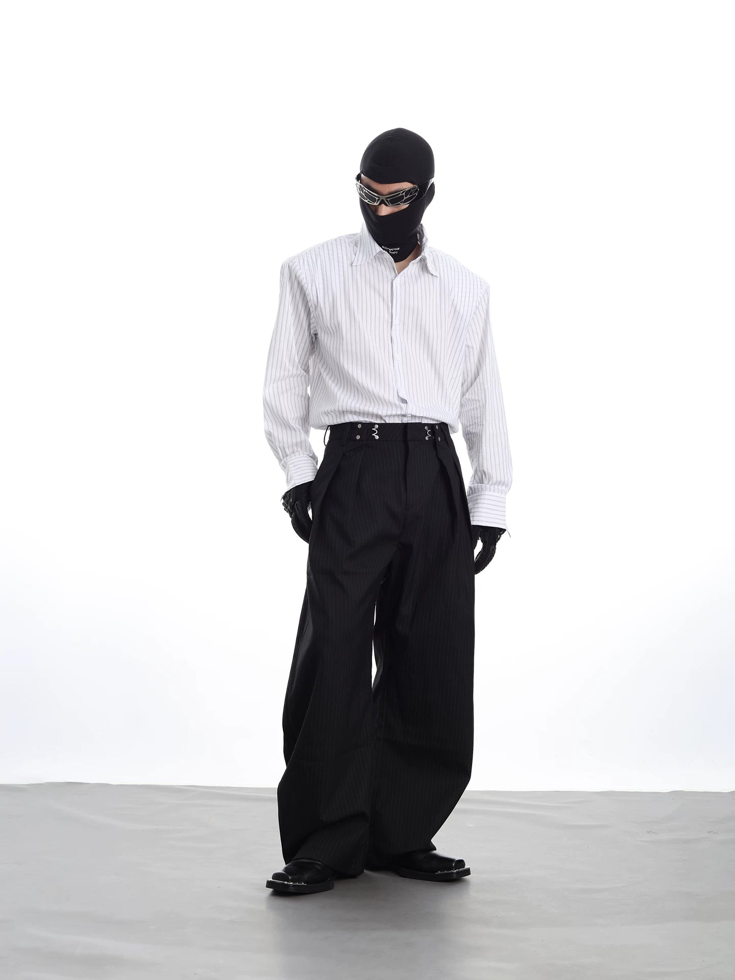Frostline Vertical Stripe Oxford Shirt